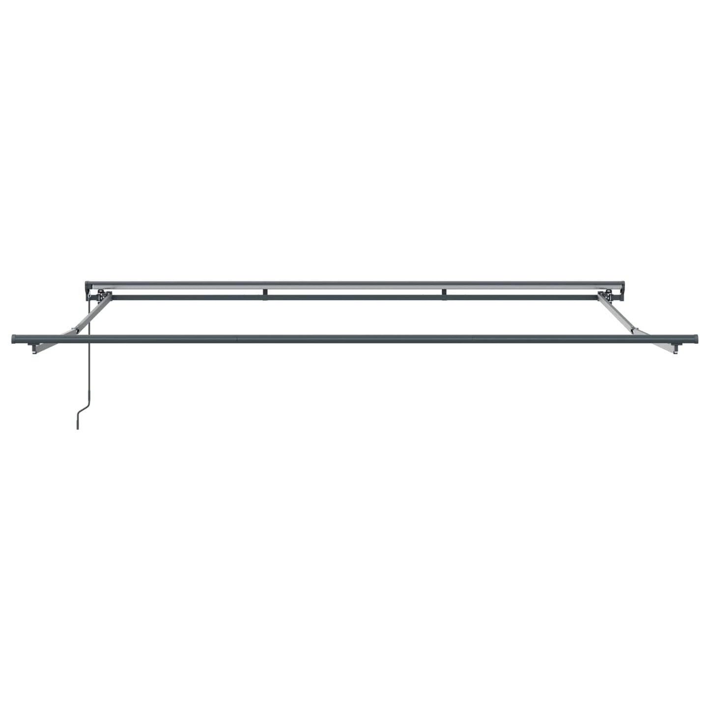 vidaXL Awning Frame Blue and Orange 400 x 300 cm