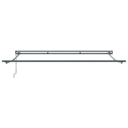 vidaXL Awning Frame Blue and Orange 400 x 300 cm