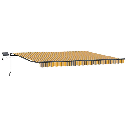 vidaXL Retractable Awning Multicolour 400 x 300 cm