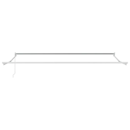 vidaXL Retractable Awning Yellow and Orange 400 x 350 cm