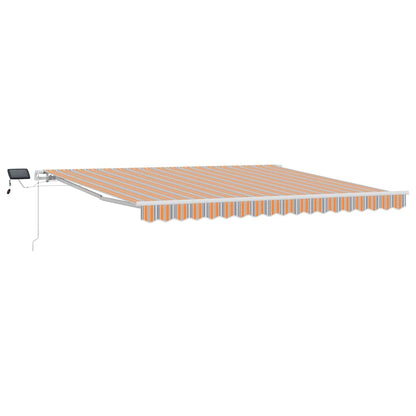 vidaXL Retractable Awning Multicolour 400 x 300 cm