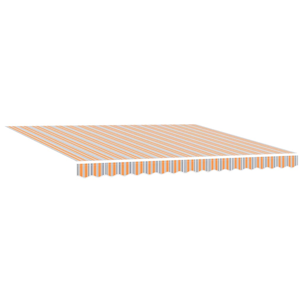 vidaXL Retractable Awning Multicolour 400 x 300 cm