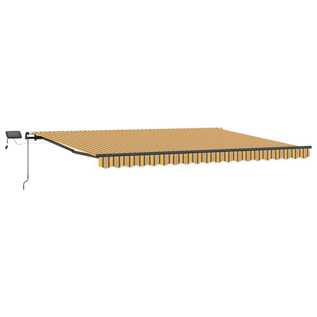 vidaXL Retractable Awning Multicolour 400 x 350 cm