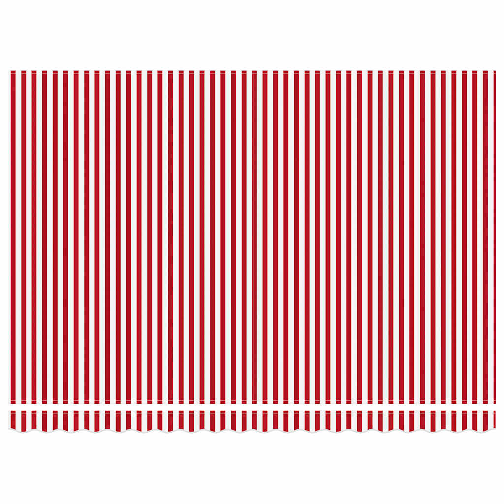 vidaXL Retractable Awning Red 450 x 300 cm Polyester and Aluminium