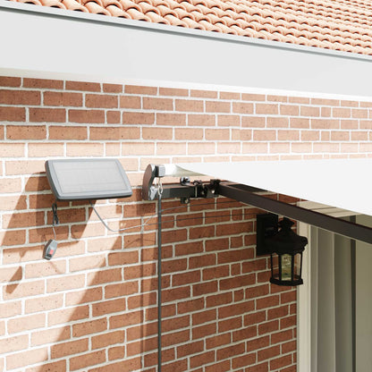 vidaXL Retractable Awning White 450 x 300 cm Fabric and Aluminium