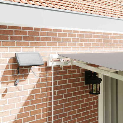 vidaXL Retractable Awning Light Grey 450 x 300 cm Fabric and Aluminium