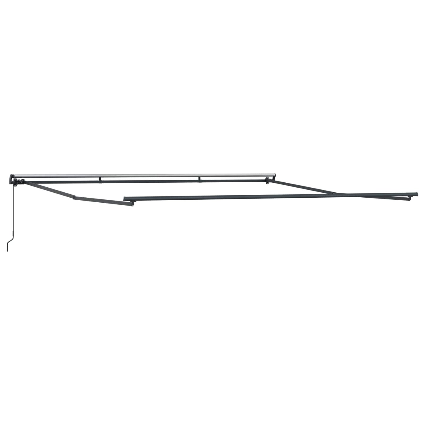 vidaXL Retractable Awning Multicolour 450 x 350 cm
