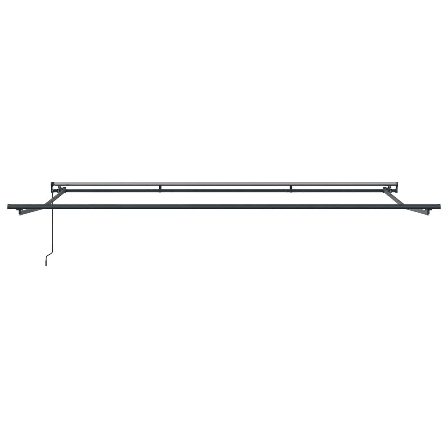 vidaXL Retractable Awning Multicolour 450 x 350 cm