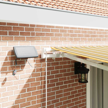 vidaXL Retractable Awning Multicolour 450 x 350 cm