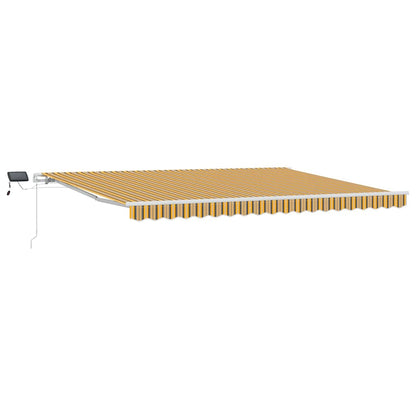 vidaXL Retractable Awning Multicolour 450 x 350 cm
