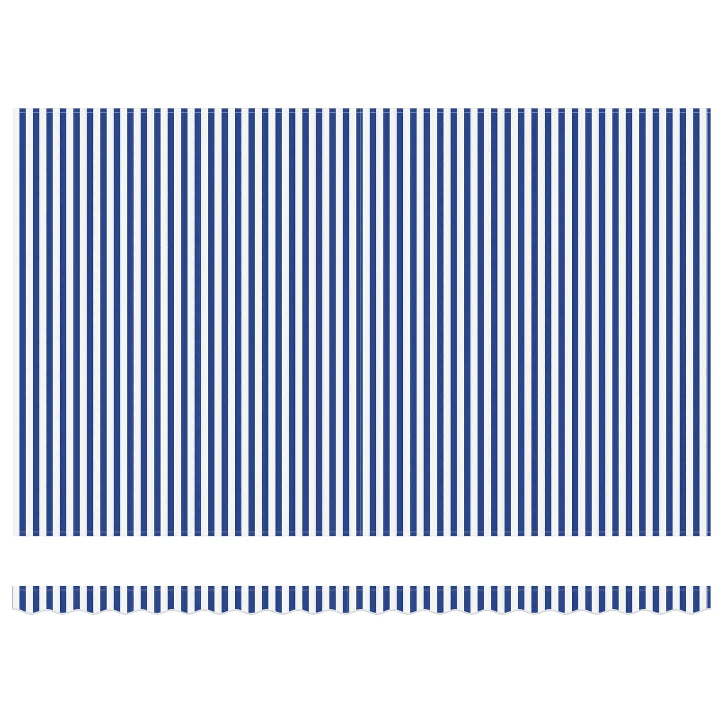 vidaXL Awning Frame Blue and White 500 x 300 cm