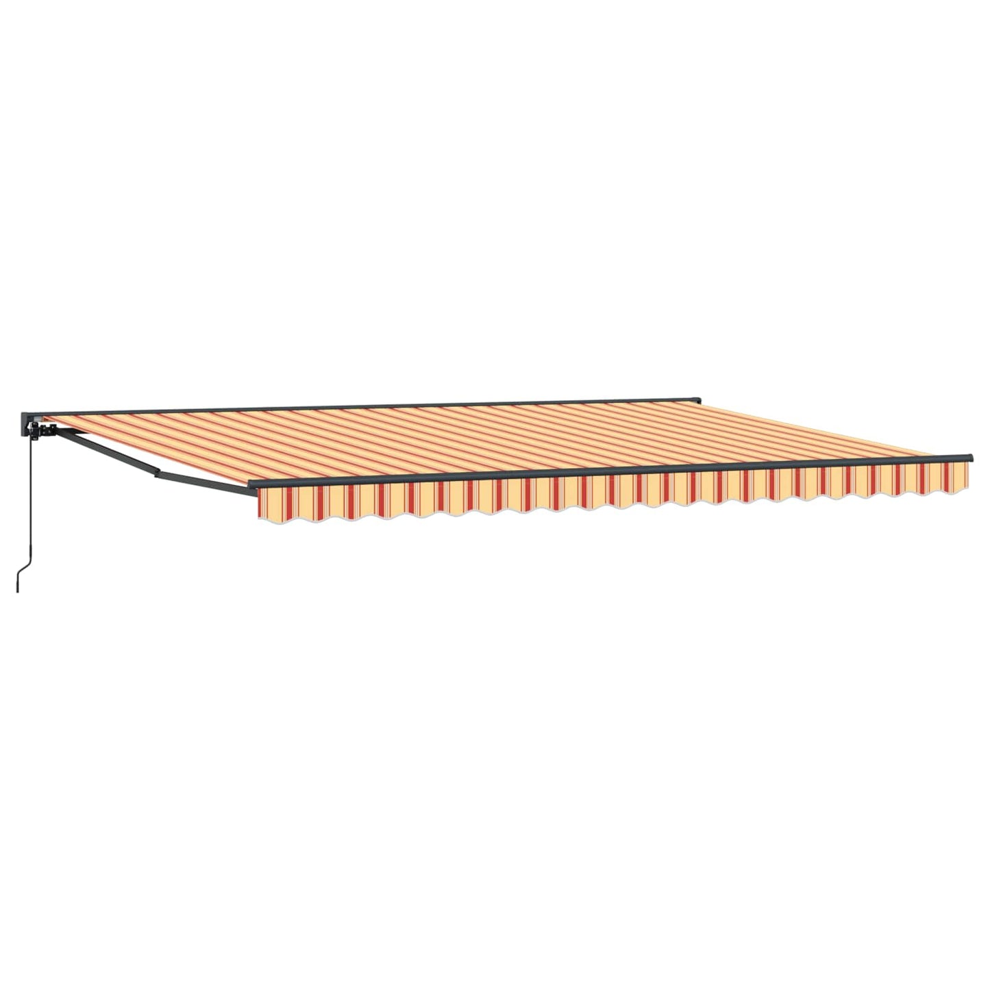 vidaXL Awning Frame Multicolour 500 x 300 cm Polyester with PU coating
