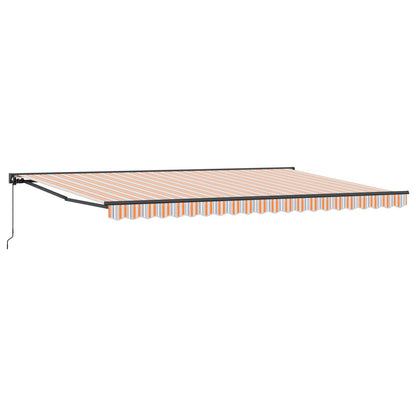 vidaXL Awning Frame Blue and Orange 500 x 300 cm