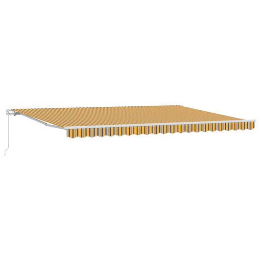 vidaXL Retractable Awning Multicolour 500 x 300 x 165 cm