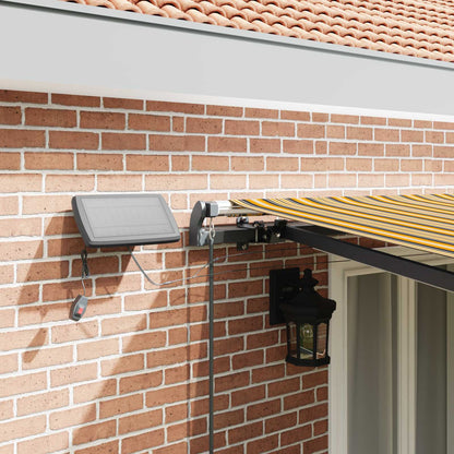 vidaXL Retractable Awning Multicolour 500 x 300 cm Fabric