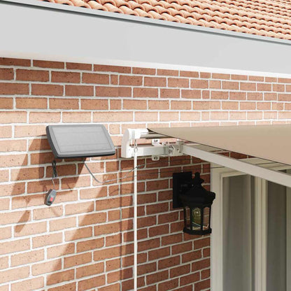 vidaXL Retractable Awning Beige 500 x 300 cm Fabric and Aluminium