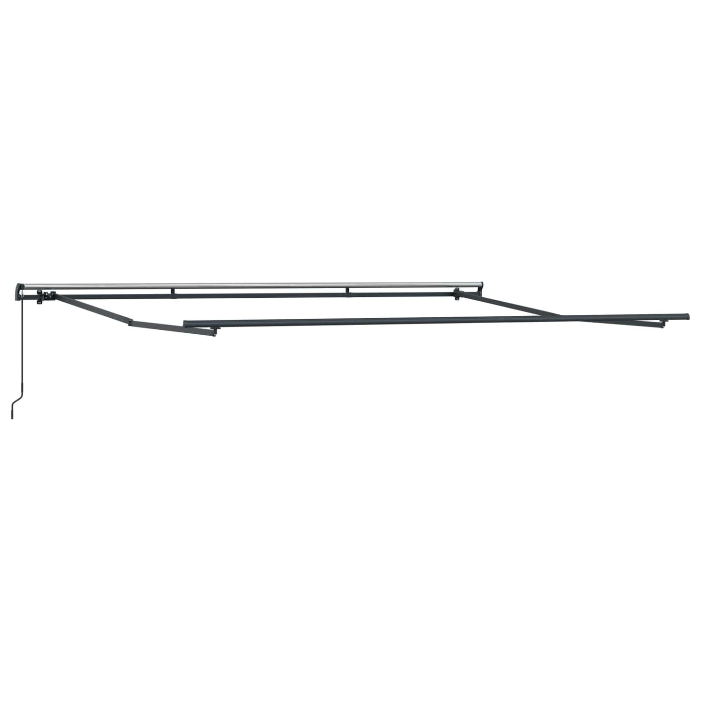 vidaXL Retractable Awning Beige 500 x 300 cm Polyester and Steel