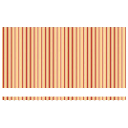 vidaXL Retractable Awning Yellow and Orange 600 x 350 cm