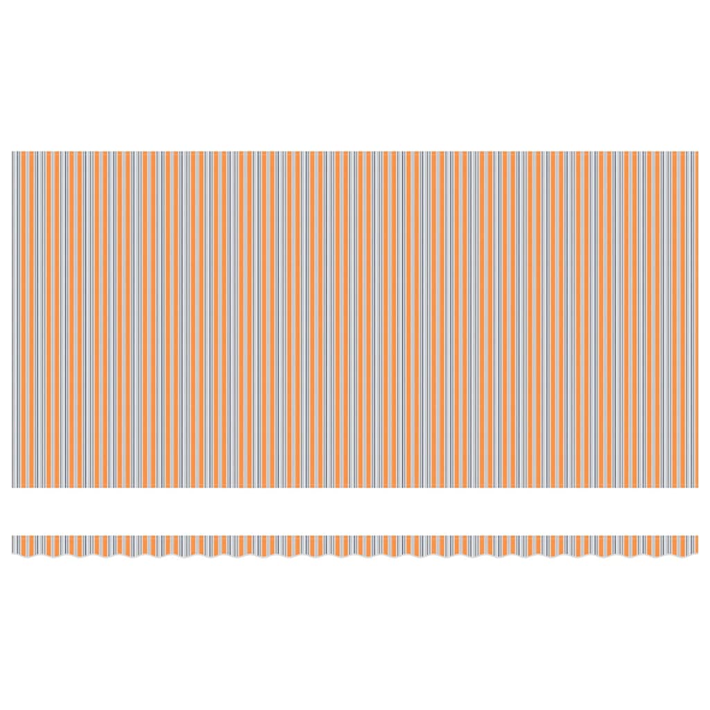 vidaXL Retractable Awning Multicolour 600 x 350 cm