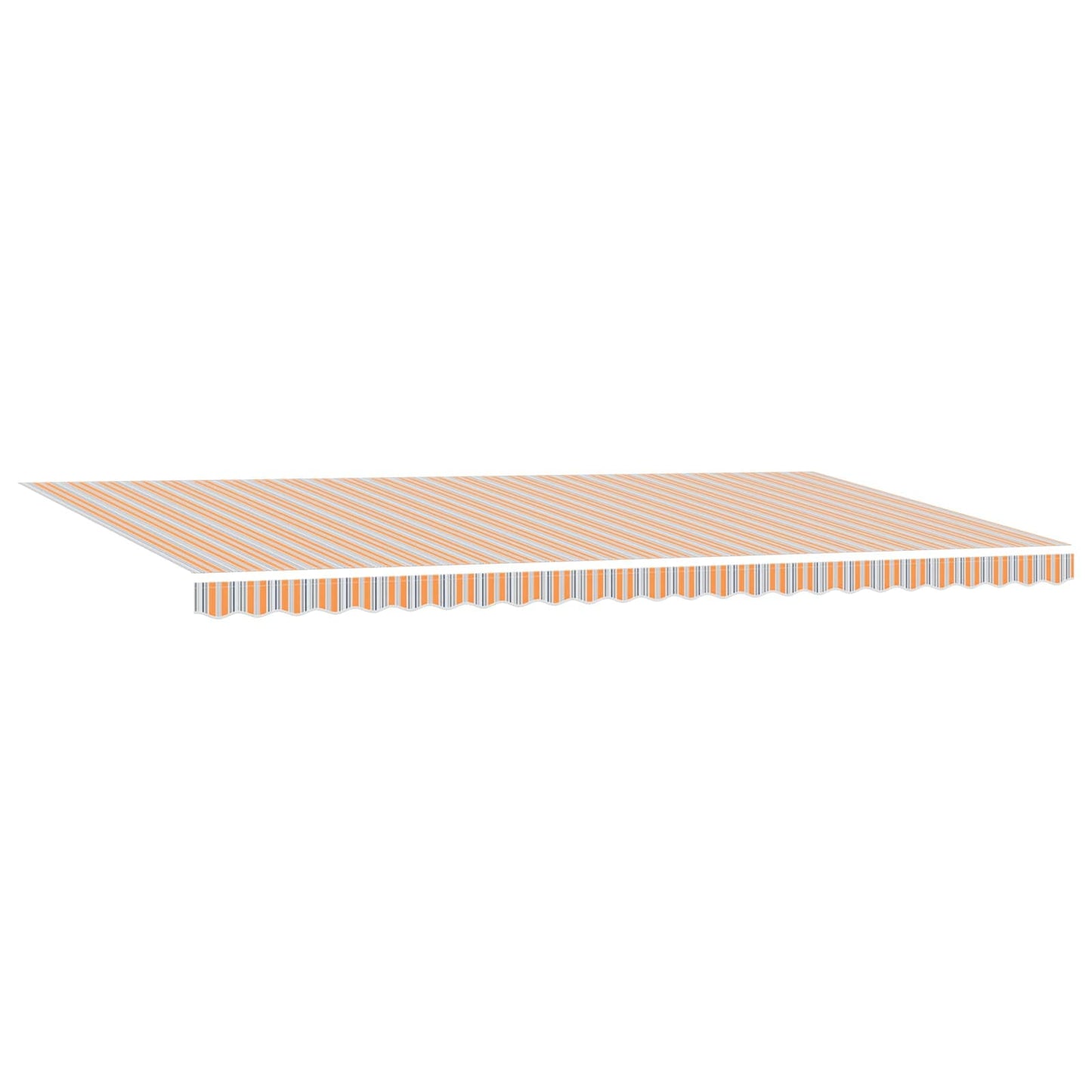 vidaXL Retractable Awning Multicolour 600 x 350 cm