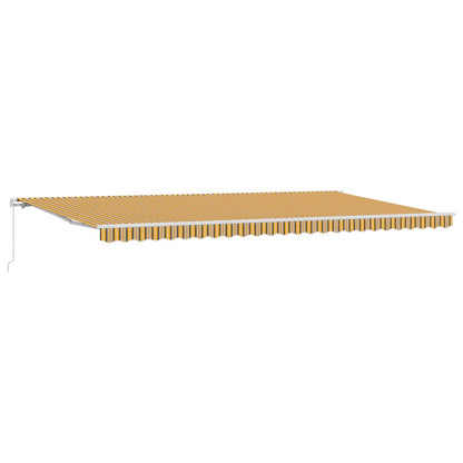 vidaXL Retractable Awning Multicolour 600 x 350 cm