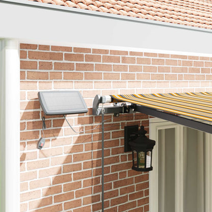 vidaXL Retractable Awning Multicolour 600 x 350 cm
