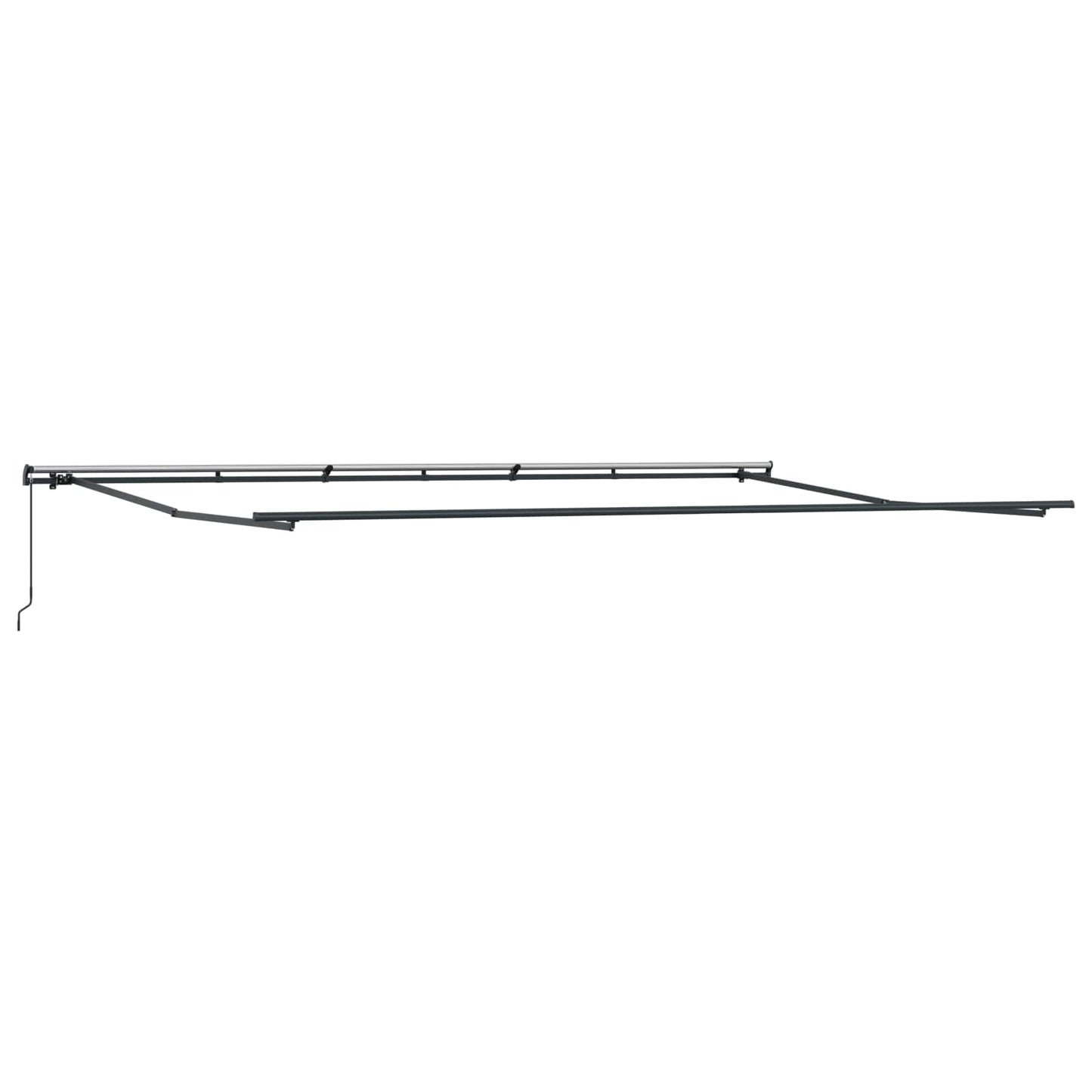 vidaXL Retractable Awning Beige 600 x 350 cm Polyester and Steel