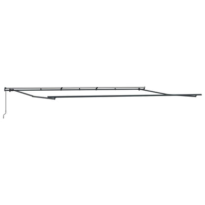vidaXL Retractable Awning Beige 600 x 350 cm Polyester and Steel
