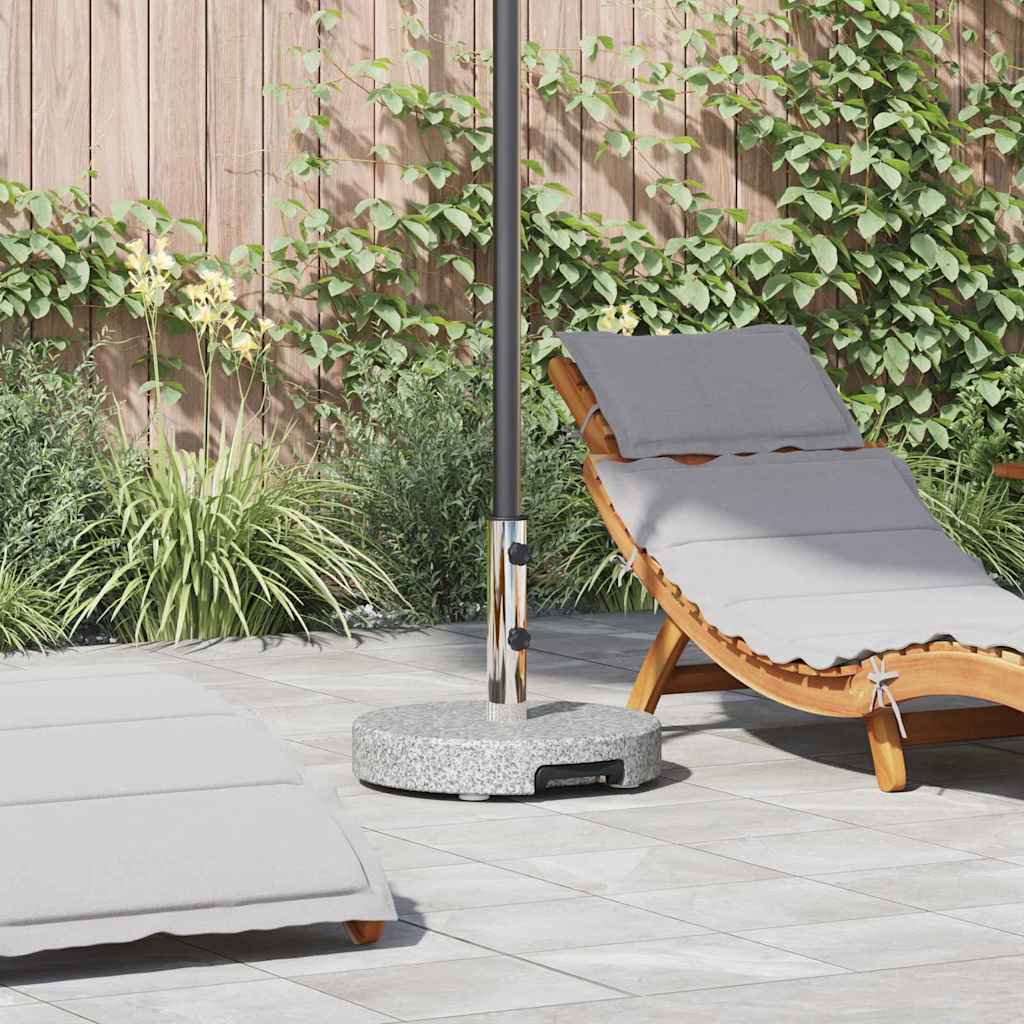 vidaXL Parasol Base Grey Ø 45 x 37.5 cm Granite
