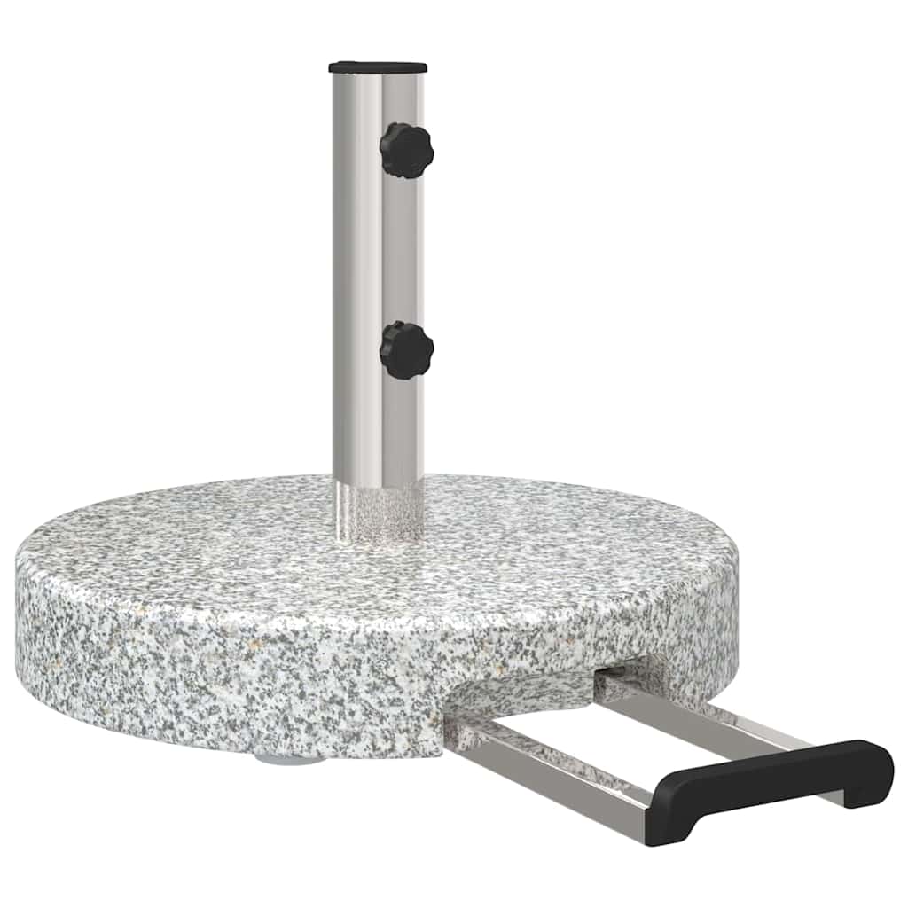 vidaXL Parasol Base Grey Ø 45 x 37.5 cm Granite