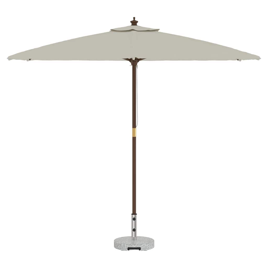 vidaXL Parasol Base Grey Ø 45 x 37.5 cm Granite