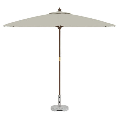 vidaXL Parasol Base Grey Ø 45 x 37.5 cm Granite