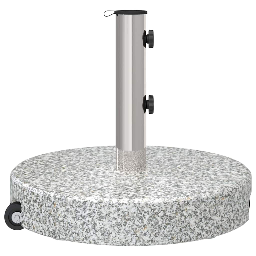 vidaXL Parasol Base Grey Ø 45 x 37.5 cm Granite