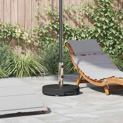 vidaXL Parasol Base Black Ø 45 x 37.5 cm Granite