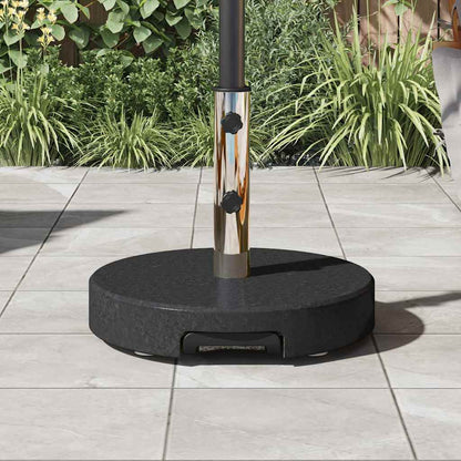 vidaXL Parasol Base Black Ø 45 x 37.5 cm Granite