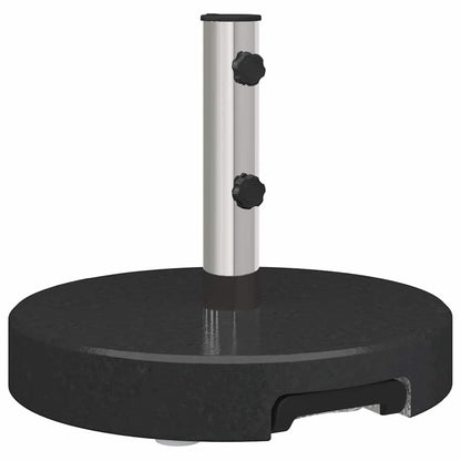 vidaXL Parasol Base Black Ø 45 x 37.5 cm Granite