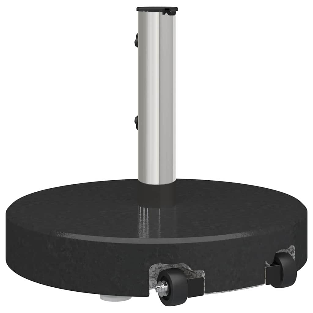 vidaXL Parasol Base Black Ø 45 x 37.5 cm Granite