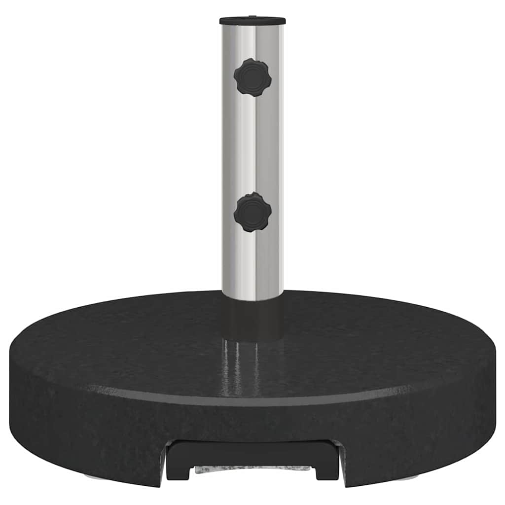 vidaXL Parasol Base Black Ø 45 x 37.5 cm Granite