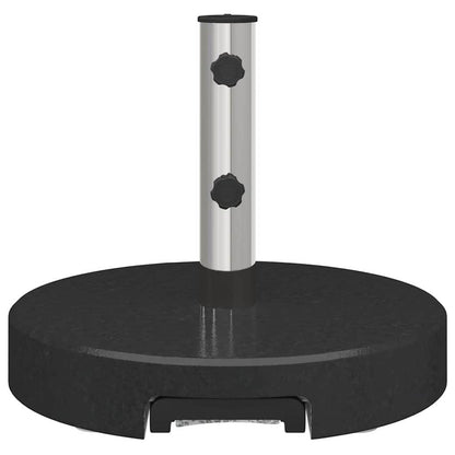 vidaXL Parasol Base Black Ø 45 x 37.5 cm Granite