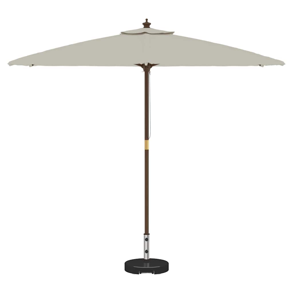 vidaXL Parasol Base Black Ø 45 x 37.5 cm Granite