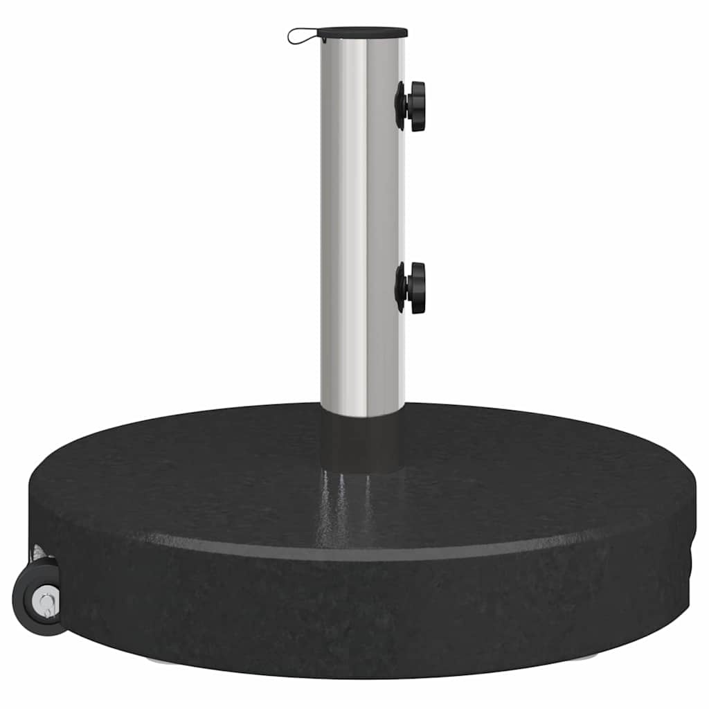 vidaXL Parasol Base Black Ø 45 x 37.5 cm Granite
