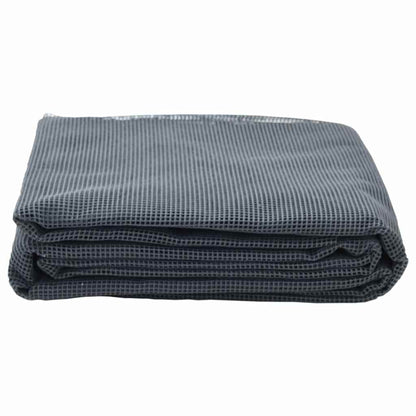 vidaXL Tent Carpet Anthracite 200 x 200 cm Polyester