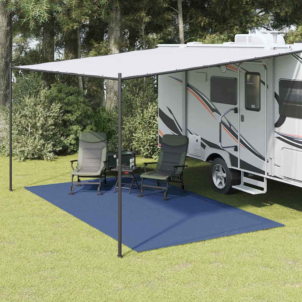 vidaXL Tent Carpet Blue 600 x 350 cm Polyester