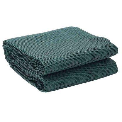 vidaXL Tent Carpet Green 400 x 350 cm Polyester