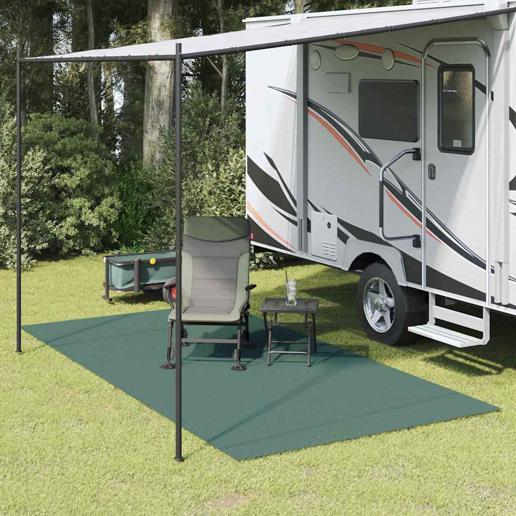 vidaXL Tent Carpet Green 800 x 350 cm Polyester