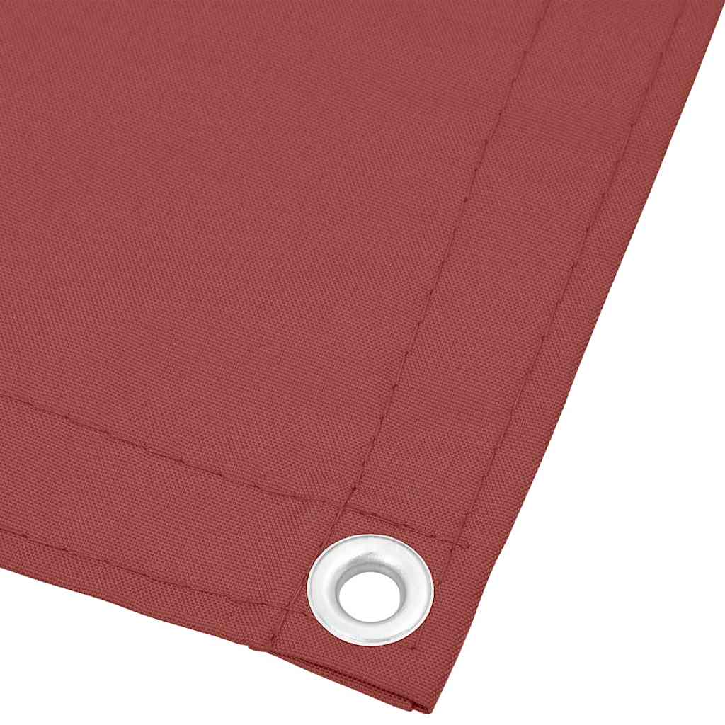 vidaXL Balcony Screen Terracotta 90x700 cm 100% Polyester Oxford