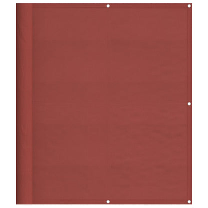 vidaXL Balcony Screen Terracotta 120x700 cm 100% Polyester Oxford