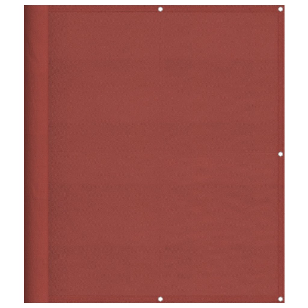 vidaXL Balcony Screen Terracotta 120x800 cm 100% Polyester Oxford