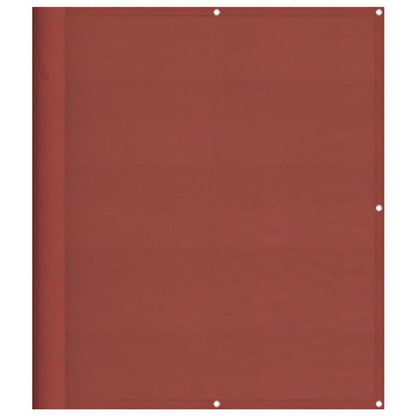 vidaXL Balcony Screen Terracotta 120x800 cm 100% Polyester Oxford