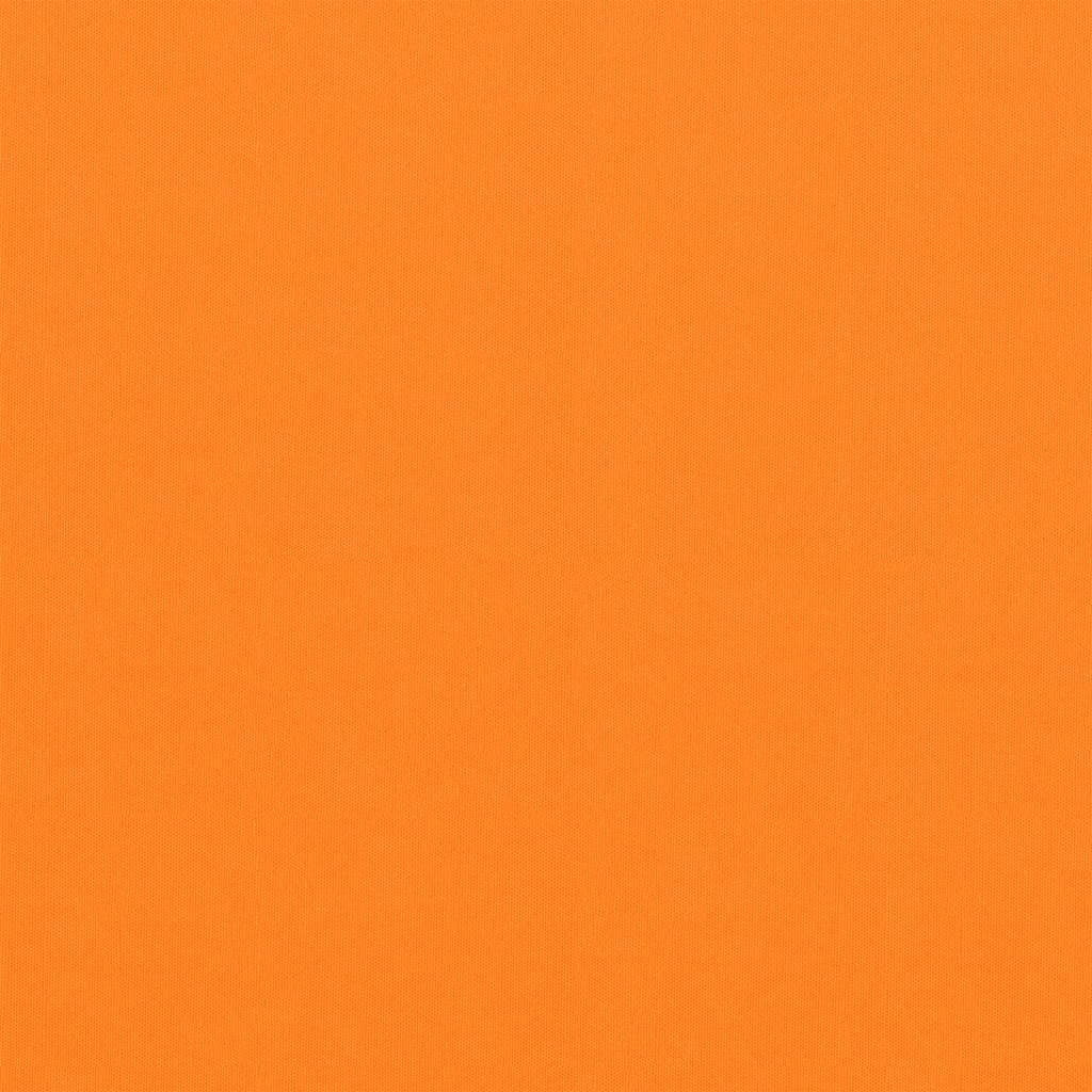 vidaXL Balcony Screen Orange 75x1000 cm 100% Polyester Oxford